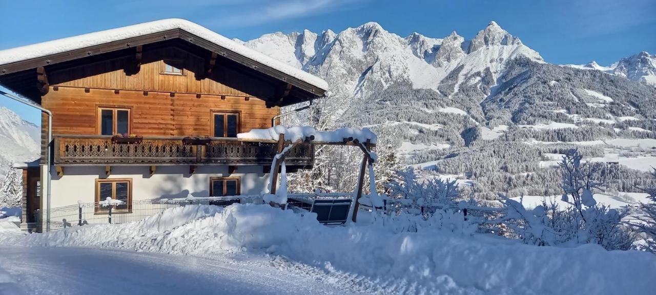 Appartement Winteraugut Werfen Buitenkant foto